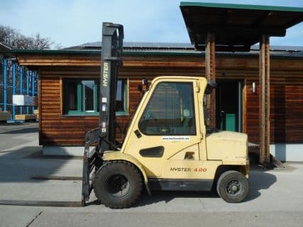 Hyster H4.00XM-6 mit Zwillingsreifen u. SS + ZV + Kabin