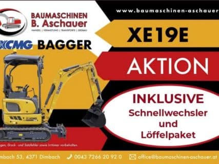 XCMG SET AKTION – XE19E
