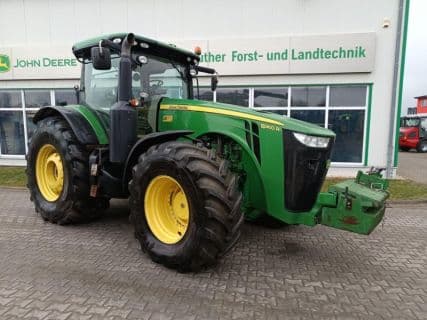 John Deere 8360R neuer Rumpfmotor