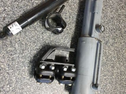 Fliegl Zylinder Nachlauflenkung