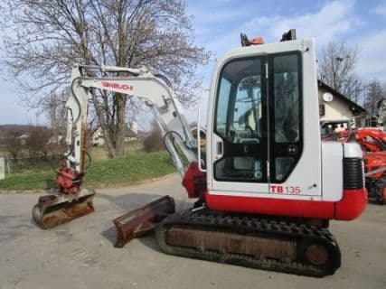 Takeuchi TB 135 Martin-Schnellwechsler + 3 Löffel