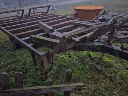 Eigenbau Ballenwagen