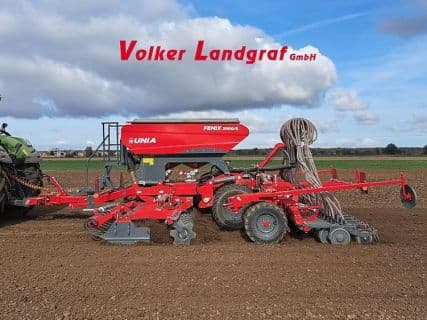 Unia FENIX 3000/6 Kurzscheibeneggen-Säkombination 6 m Doppelscheibens