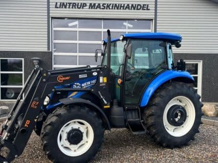 New Holland TD5.75 Med frontlæsser med parallelføring, 3die funktion, euro-s