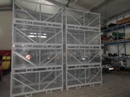 Grimme Kartoffellagerkisten, Tragkraft ca. 1.5 t, 6-fach stapelbar