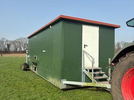 Hühnermobil mit Vollausstattung, mobiler Hühnerstall, Mobilstall