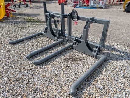 Doppeltransportgabel hydraulisch heben