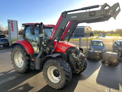 Case MAXXUM 150 CVX, QUICKE Q66 Frontlader, nur 4.918 h !