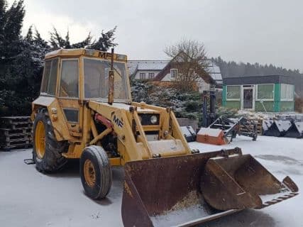 Massey Ferguson 50B Baggerlader