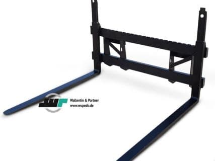 ALÖ Palettengabel Frontlader Skid Steer Aufnahme