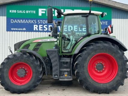 Fendt 722 Vario S4 Profi Plus  Med Front PTO