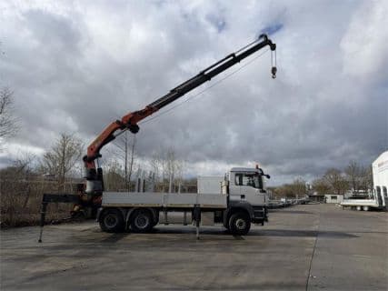 MAN & Bus TGA08 TGS 26.440 6 x 4 BL mit Kran PK