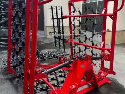 Stekro Wiesenschleppe 6,00 m breit mit Striegel