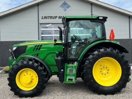 John Deere 6135R Krybegear, frontlift, TLS Affjedret foraksel og affjedret