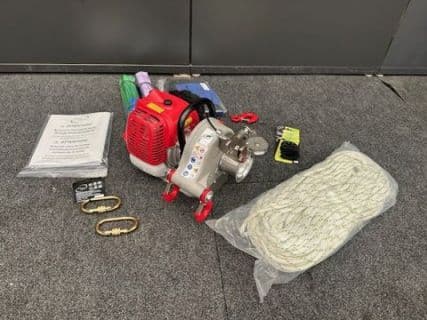 Portable Winch PCW4500 SET benzinbetriebene tragbare Spillwinde