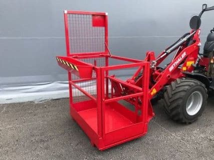 Arbeitskorb mit Euro- und Stapleraufnahme