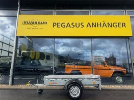 Humbaur Steely S75 Kastenanhänger 750 kg Flachplane