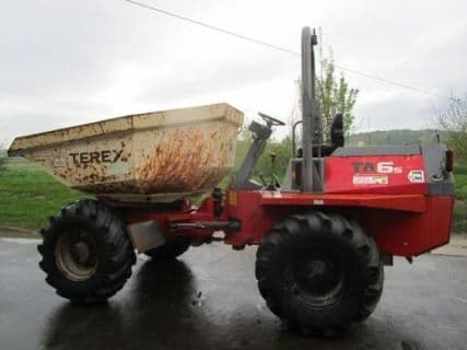 Terex TA6s 6 Ton. Nutzlast 4 NEUE Reifen + zum Anm
