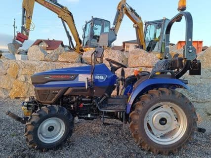 Farmtrac 26 H mit Hydrostat, Fronthydraulik und