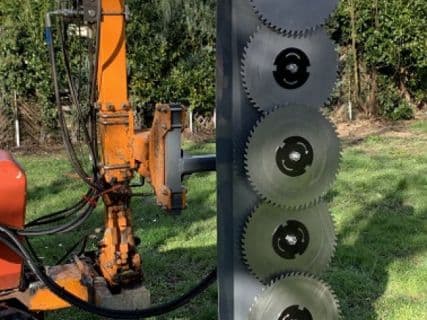 Fehrenbach Heckenschneidgerät mit Kreissägeblätter