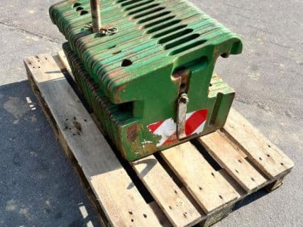John Deere 800 kg, 16x50kg, Koffergewichte