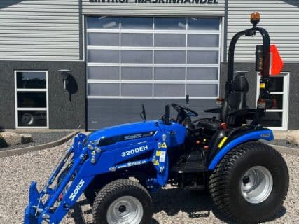 Solis H26 HST Turfdæk og Frontlæsser