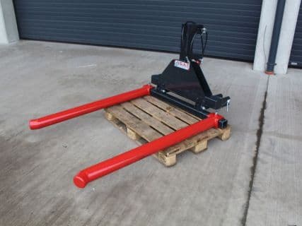 Ballengabel-Ballentransporter-Siloballen