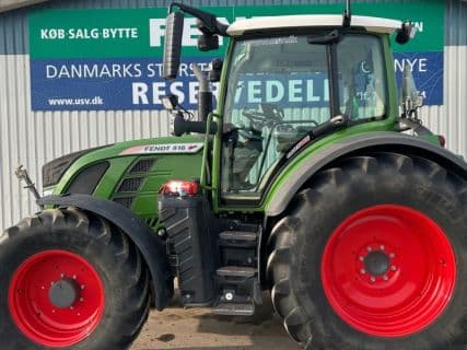 Fendt 516 Vario S4 Profi Plus Med Front PTO