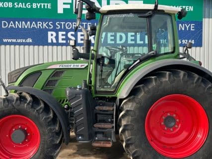 Fendt 516 Vario S4 Power Plus  Med Front PTO