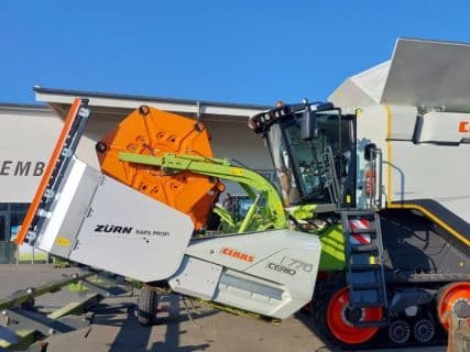 Zürn RapsPriI 2 Vorsatzschneidwerk für Claas CERIO 770