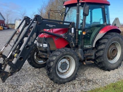 Case IH jx60 med hauer front læsser