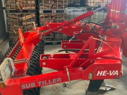 HE-VA Sub-tiller 3m 5tdr sub tiller hydr.udløser og v pakvalse ø 600mm
