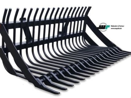 Steinschaufel Original ALÖ 2,00 m Euroaufnahme