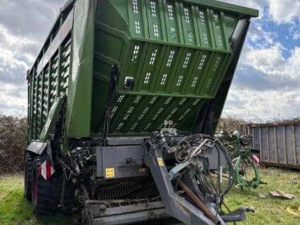 Fendt Tigo 65VR Unfall