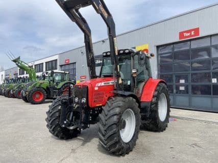 Massey Ferguson 6460 Dyna 6 + Frontlader