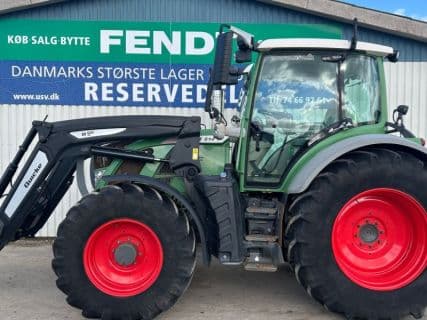 Fendt 514 Vario SCR Profi Med Ålø Q5M Frontlæsser + Luftanlæg