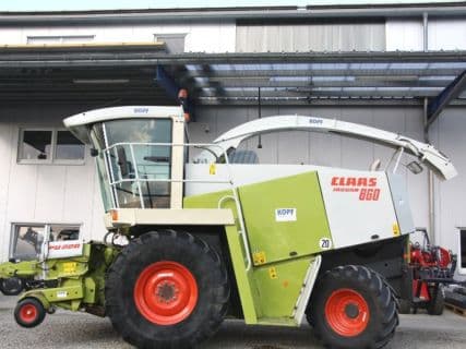 Claas Jaguar 860 Allrad Mercedes Motor