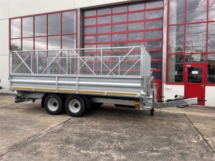 Möslein TTD 11 Breite Reifen 5,70 lang Kipper Tieflader,