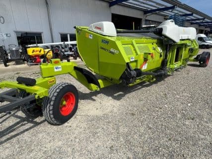Claas Direct Disc 600 große Walze Ø800, 2 Achs-Wagen