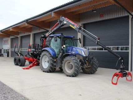 Farmi FT 12 2WD CR89 9,0m Kran Radantrieb BB250
