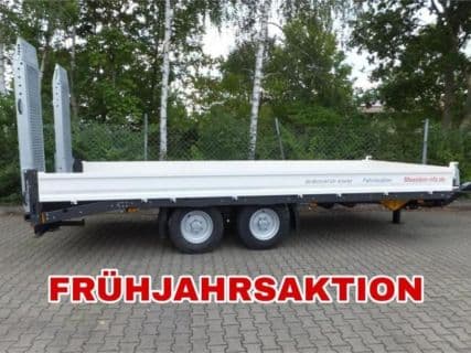 Möslein TTT 11- 6,28 Weiß Neuer Tandemtieflader