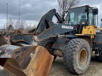 Komatsu WA 250PZ-5 Gummihjulslæsser