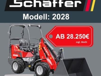 SCHÄFFER 2028 MIT FAHRERSCHUTZDACH