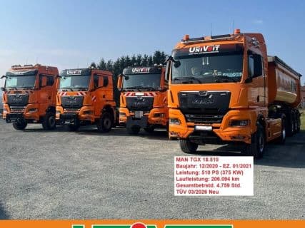 MAN TGX 18.510 Allrad Hydrodrive Hydraulik Kippsattel Sattelzugmas