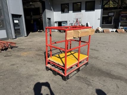 Eigenbau Arbeitskorb für Palettengabel