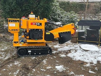 Laski Stubbenfräse Stockfräse Wurzelstockfräse Baumstumpffräse