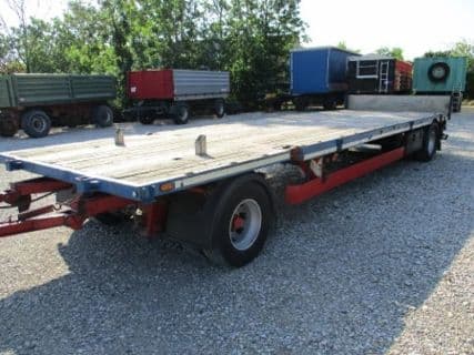 Meusburger 18 t Jumbo Ladehöhe 0.90 m, Ladefläche 8.60 x 2.55 m