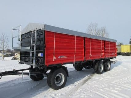 Demmler 27 t 3 Achser Pritsche 8.60 x 2.45 x 1.60 m Stahlbau, Zentral