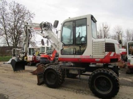 Takeuchi TB 175W mit POWERTILT + hydr. Schnellwechsler +