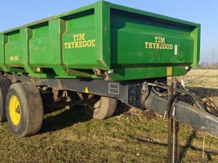 Tim 155/85 Entreprenørvogn med fransk bagsmæk